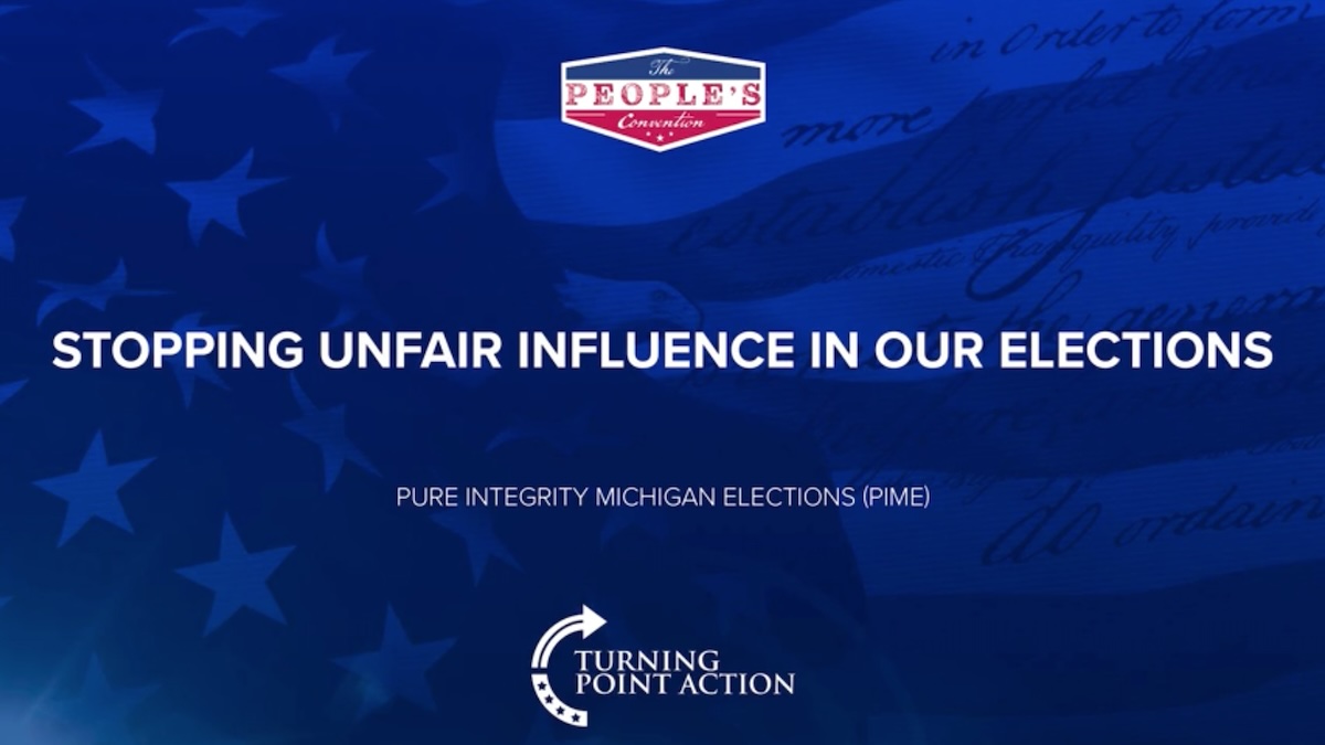 Pure Integrity Michigan Elections: Stopping Unfair Influence in Our Elections